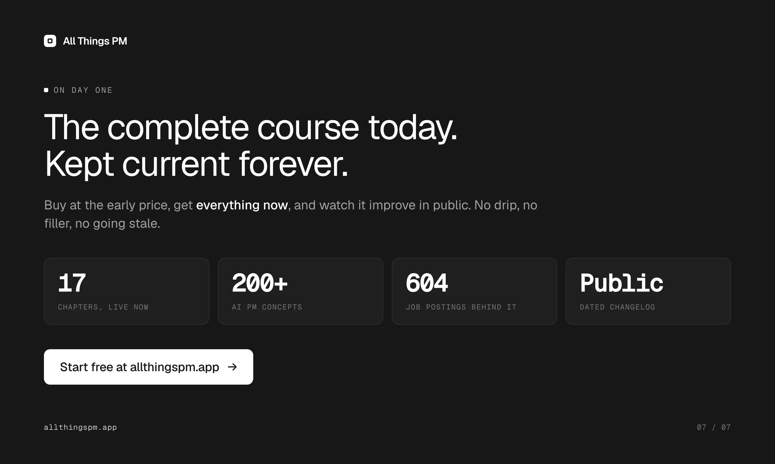 Adaptive AI PM course - allthingspm.app gallery image