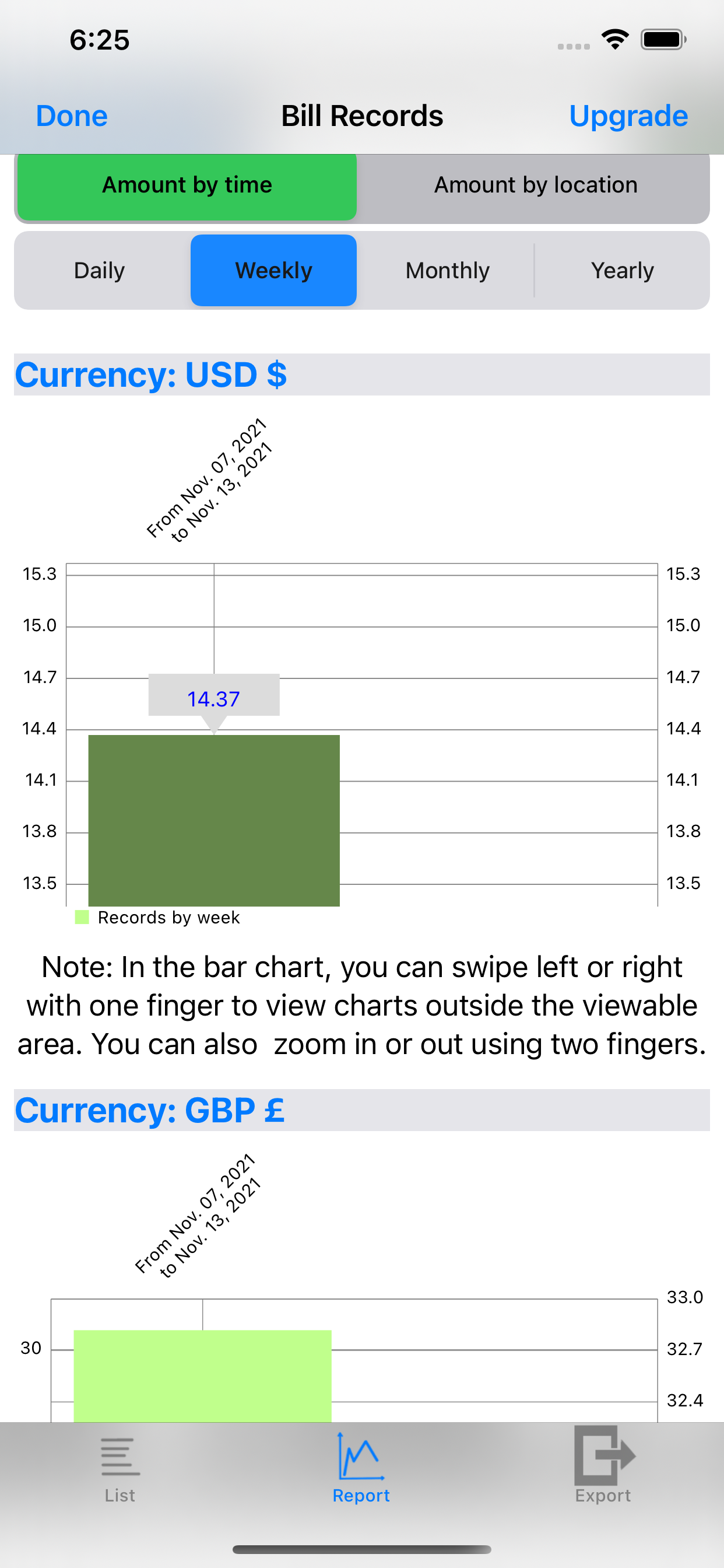 Tip Calculator and Bill Report gallery image