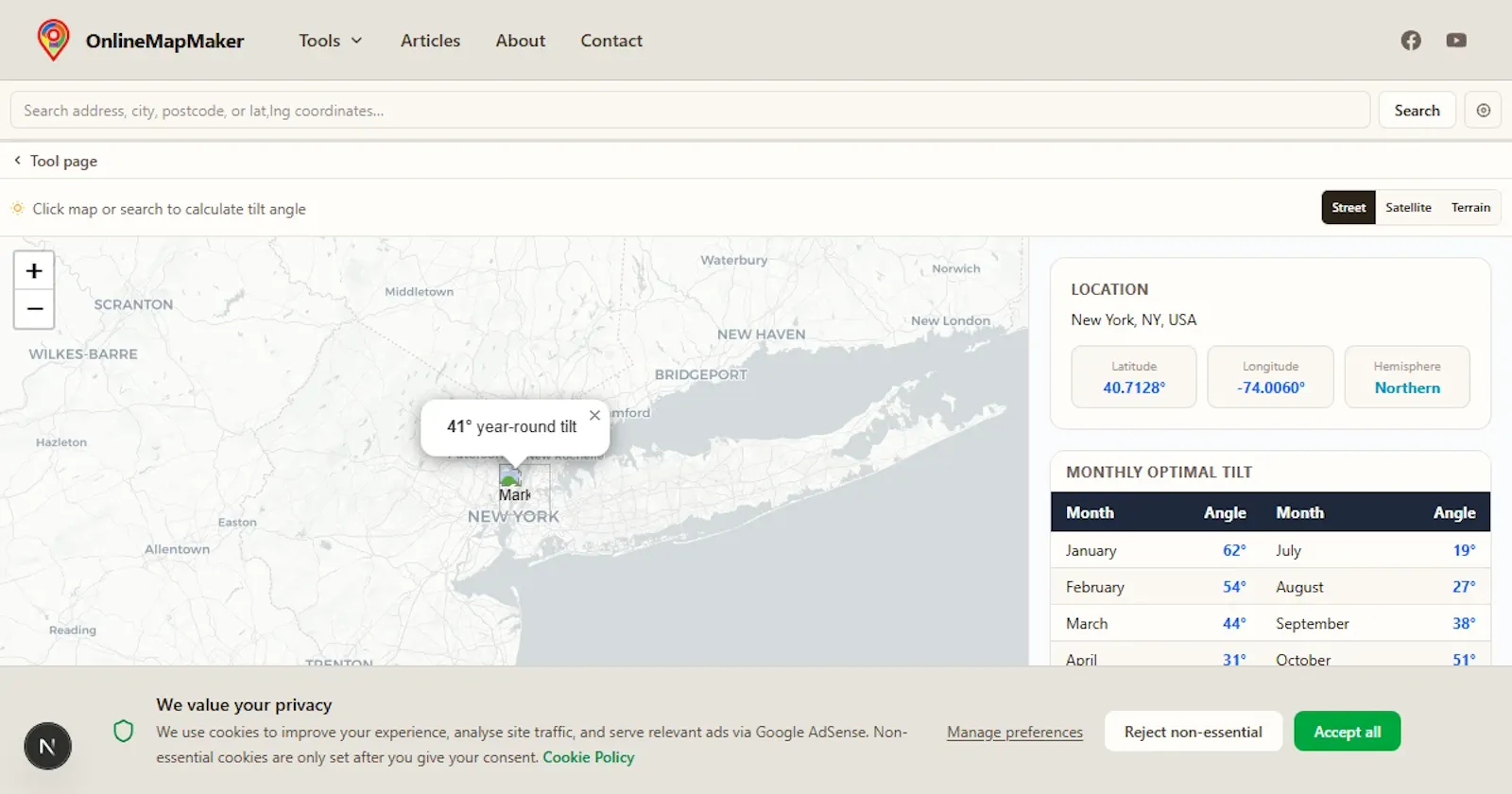 OnlineMapMaker screenshot 1