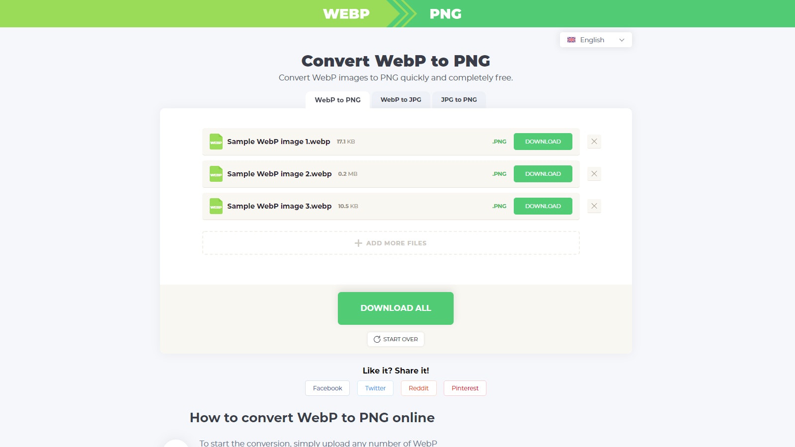 Webp to PNG Converter gallery image
