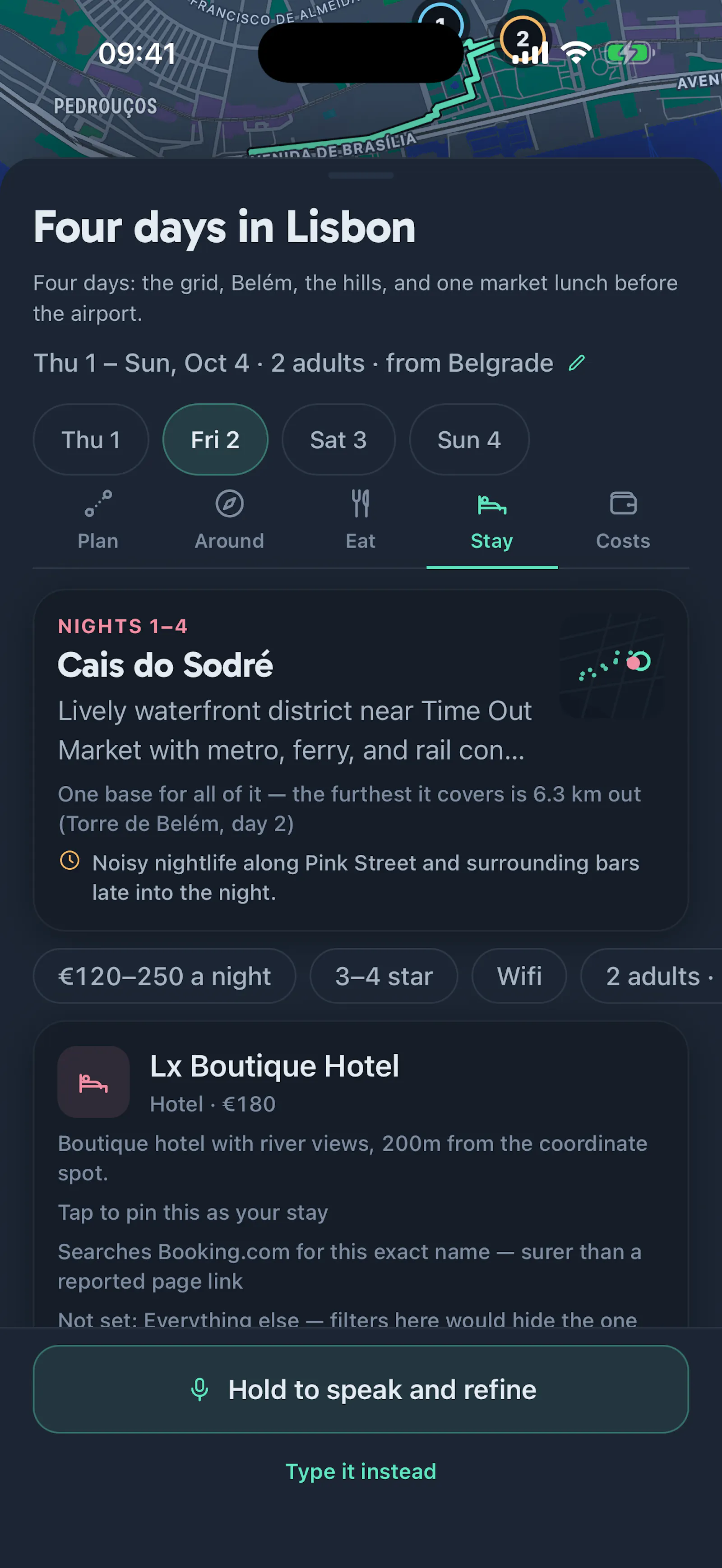Niche Travel Planner screenshot 2