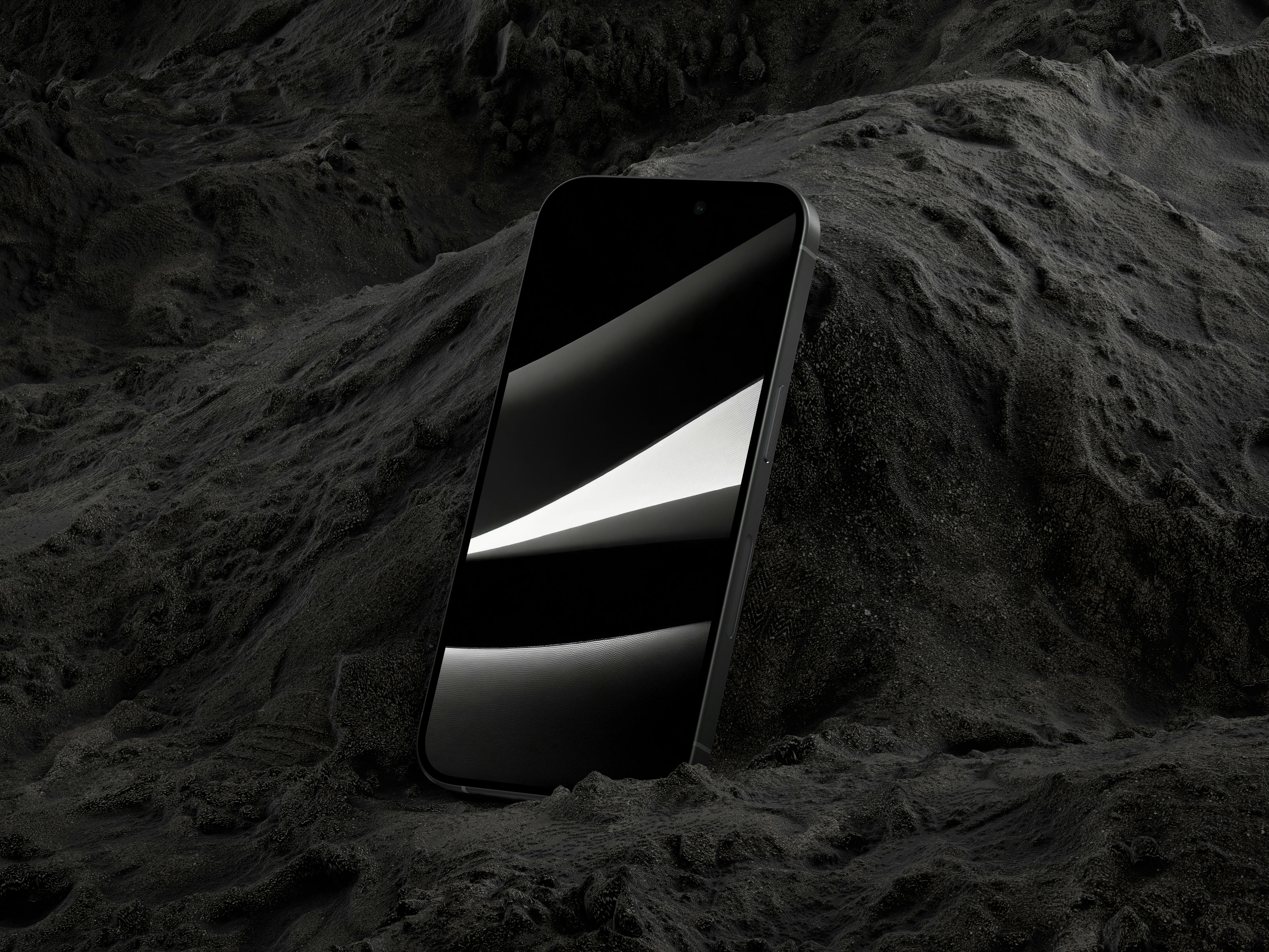 Wavy Black Free Wallpaper Pack gallery image