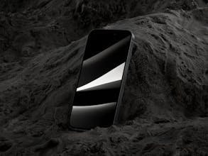 Wavy Black Free Wallpaper Pack gallery image