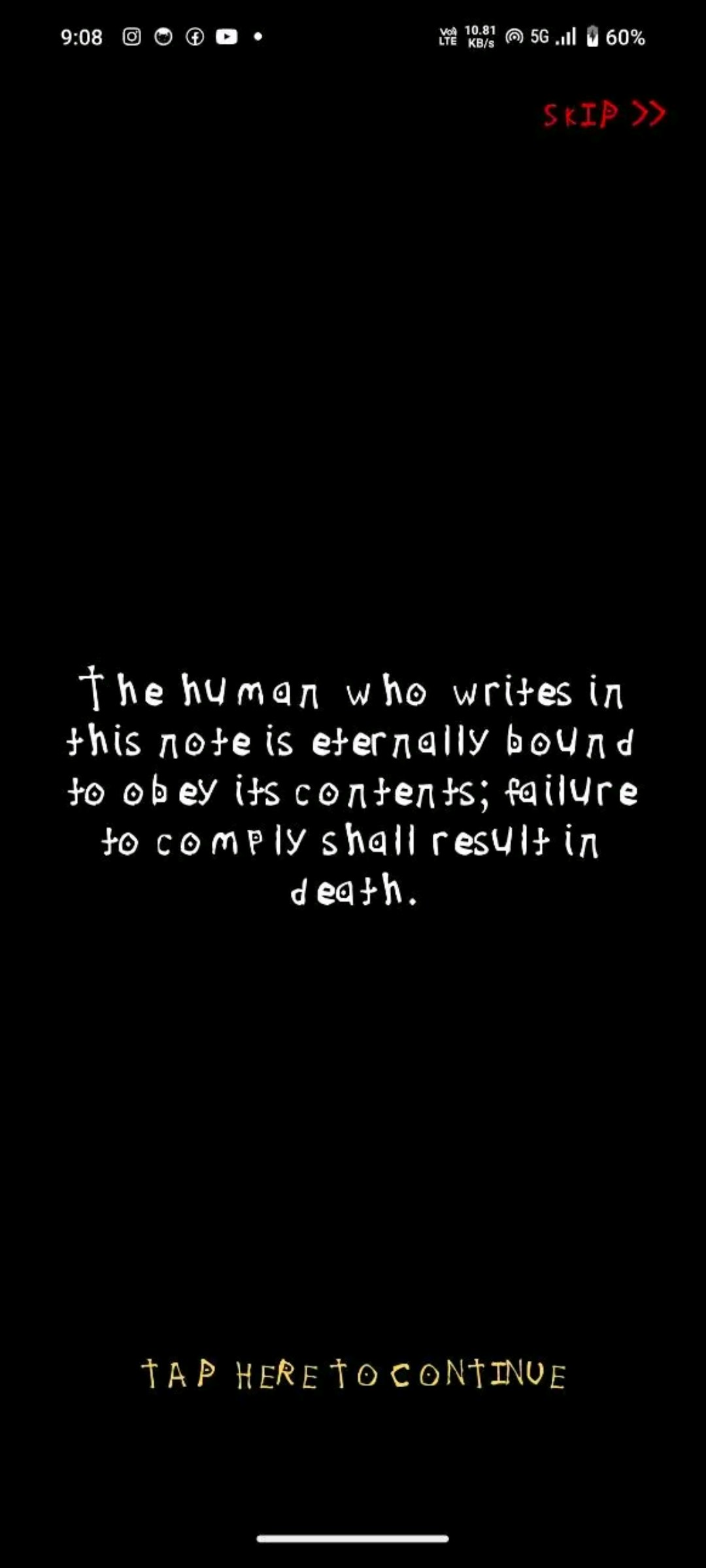 Death Notes - geloften voor het leven - Schrijf eeuwige beloften, leef binnen uw regels of onder ogen zien media 3