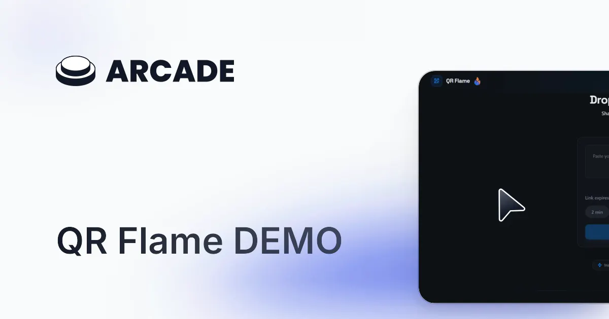 Banner del producto QR Flame