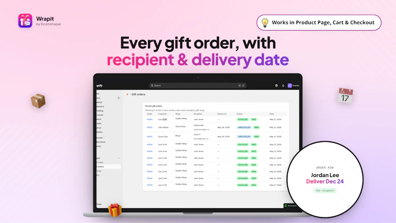 Add Gift Wrap To Any Product screenshot 2