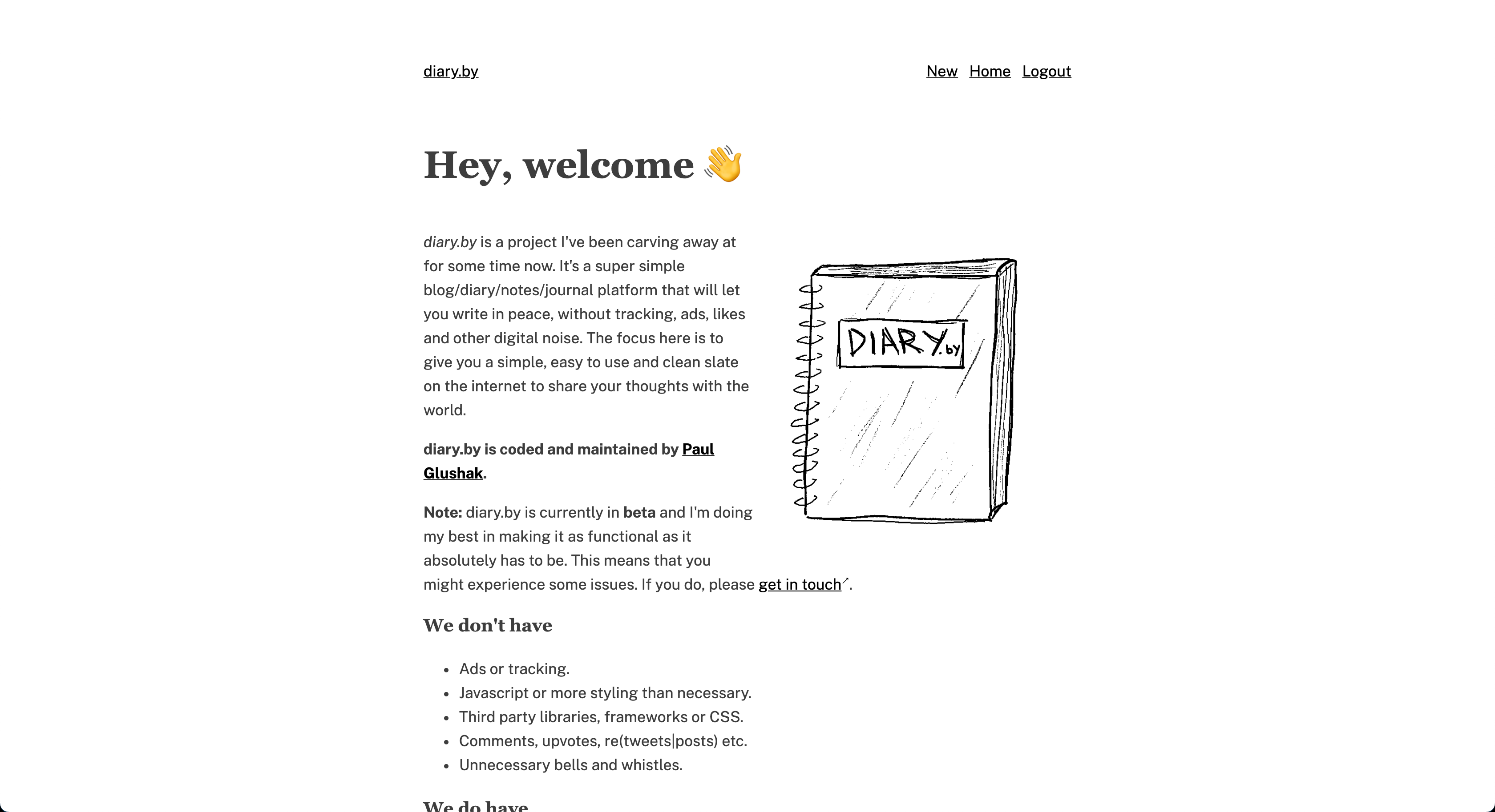 Diary.by gallery image