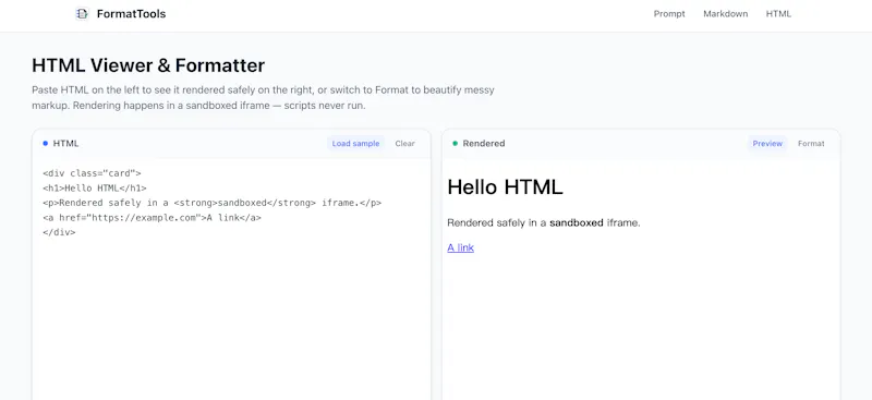 FormatTools screenshot 1