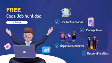 Job search and Interview tracker gallery image