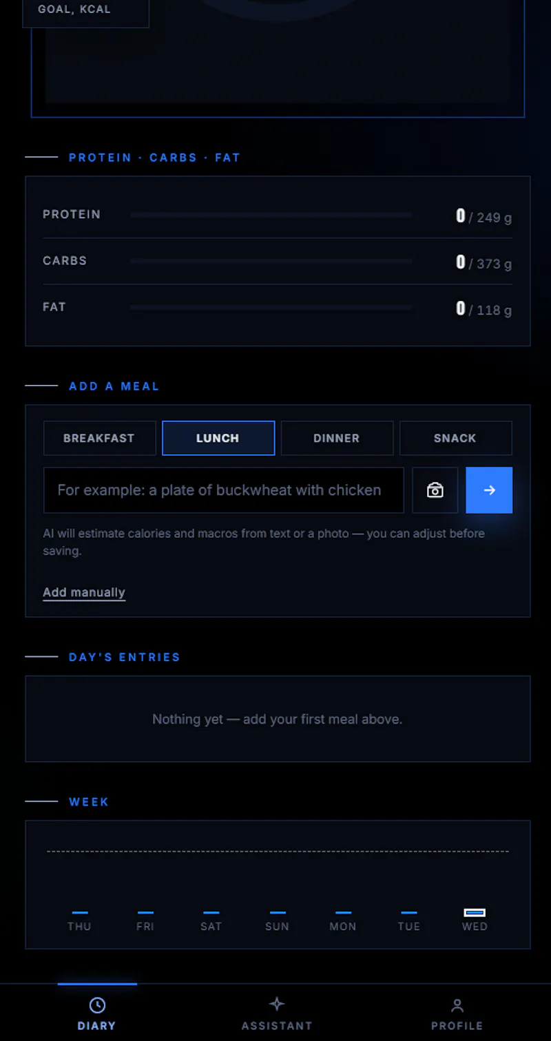 Calorie Dintis screenshot 4
