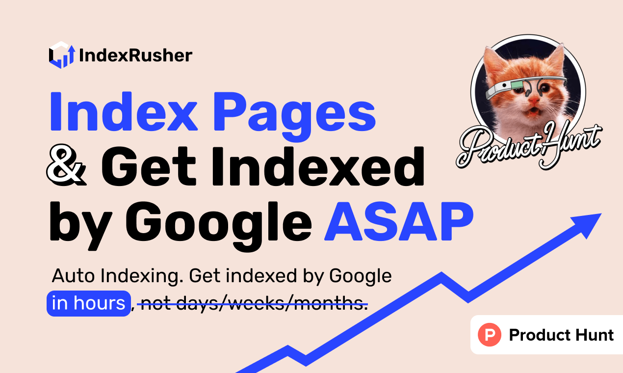startuptile Index Rusher-Index pages by Google ASAP for SEO. Pay once Use forever.