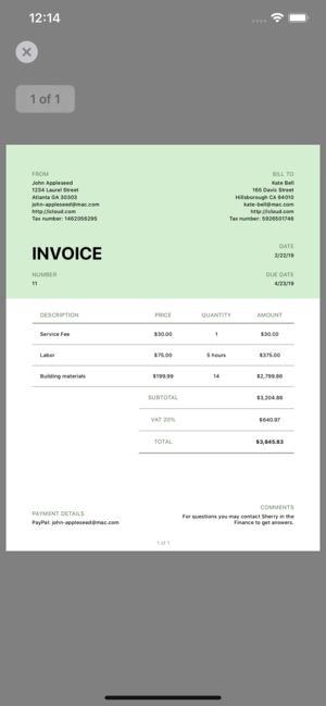 Invoice.app Image