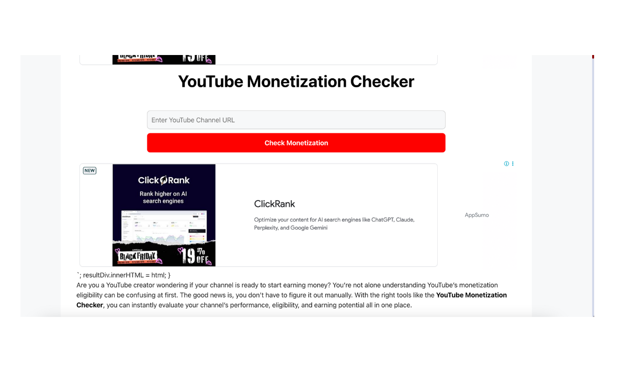 Check Monetization gallery image