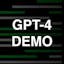GPT-4 Demo
