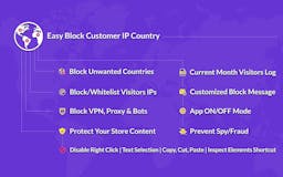 Easy Block Customer IP Country - Shopify media 2