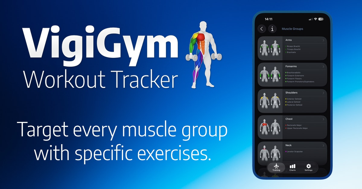 VigiGym — Workout Tracker - Screenshot 4 preview