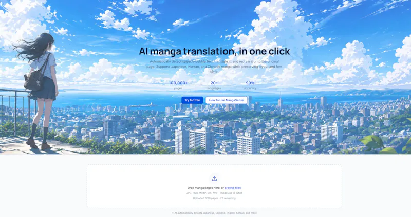 MangaSense screenshot 2