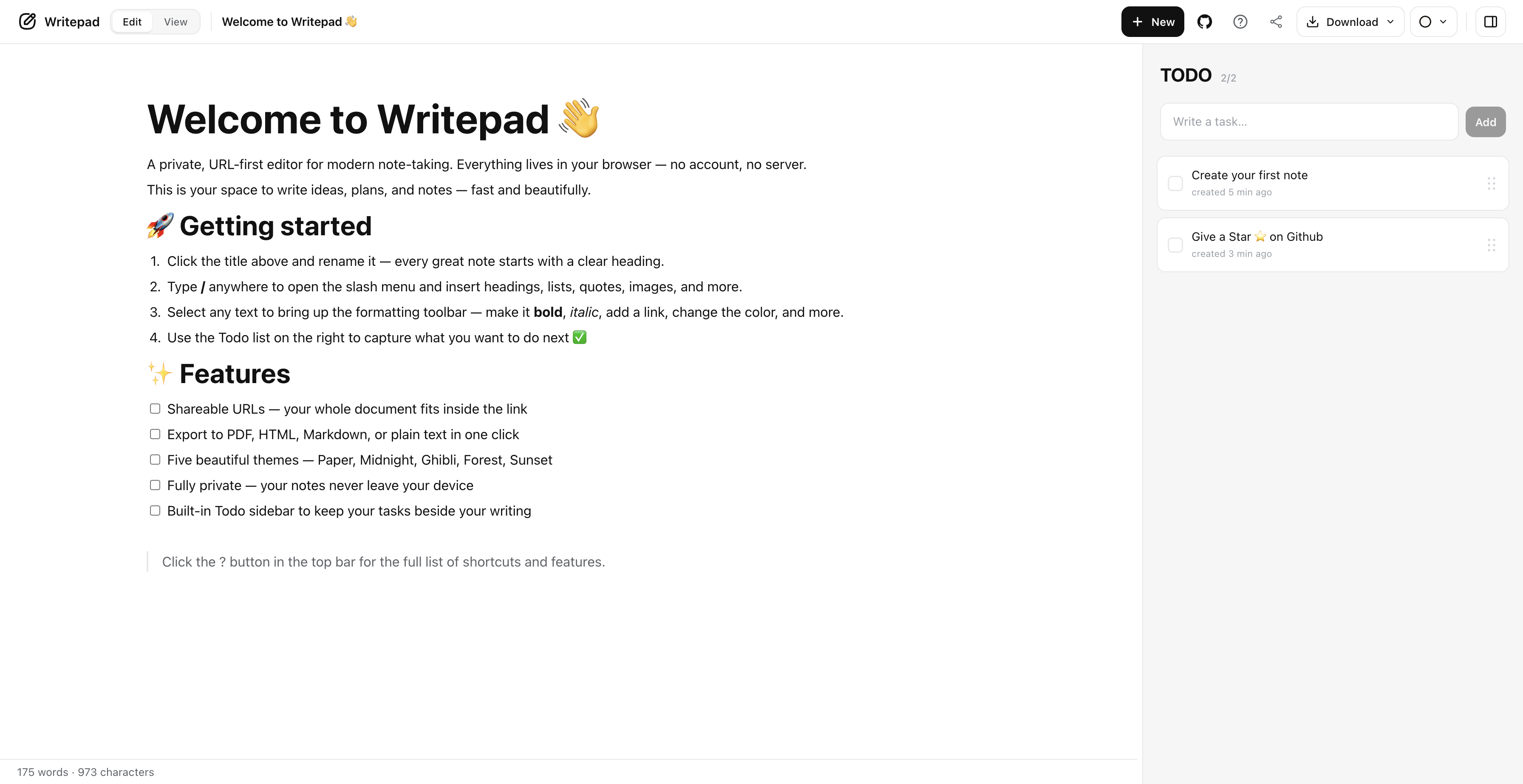 Writepad gallery image