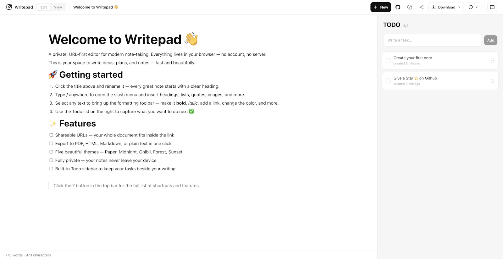 Writepad screenshot 5