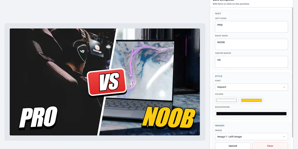 Free YouTube Thumbnail Maker