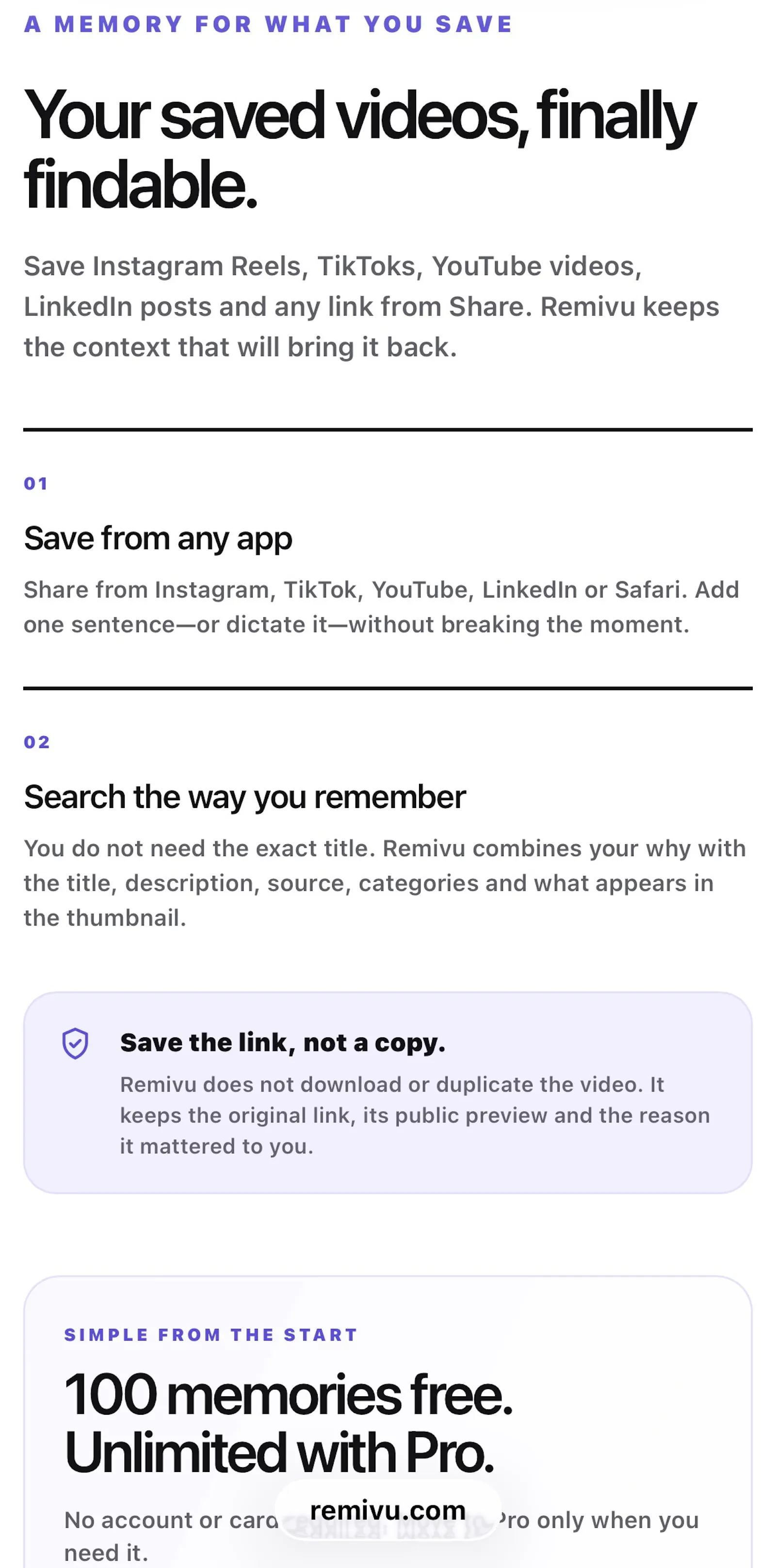 Remivu screenshot 2