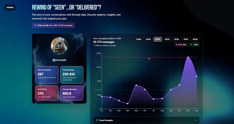 Latermetric screenshot 2