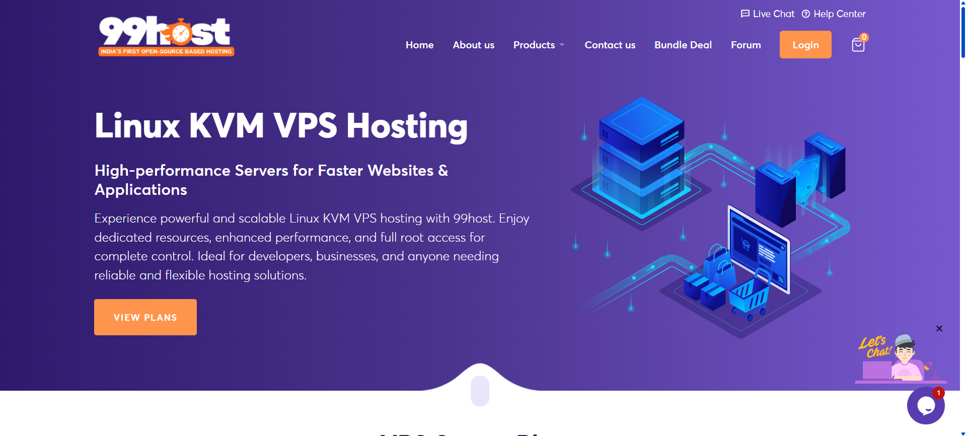 99Host - Screenshot 5 showing product features and functionality