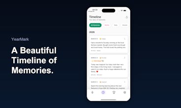 YearMark - AI Memory Journal gallery image