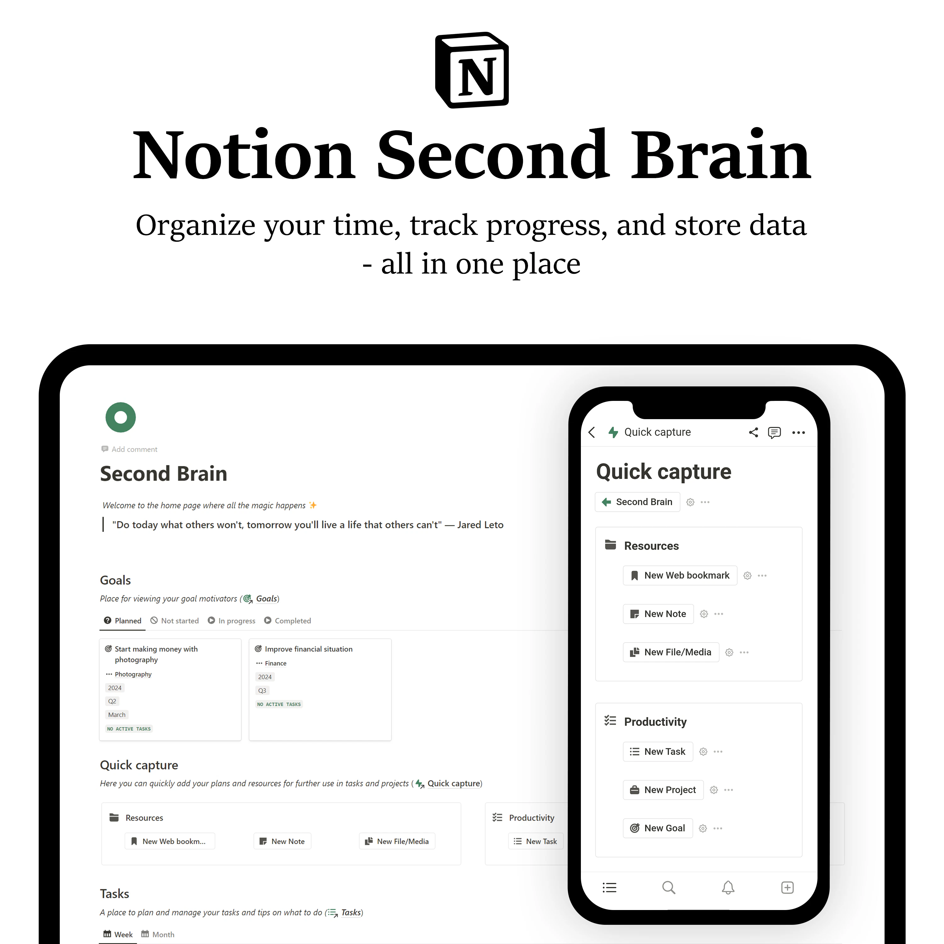 Notion Second Brain logo