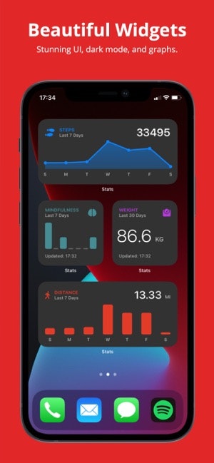 Stats - Health, Fitness Widget gallery image