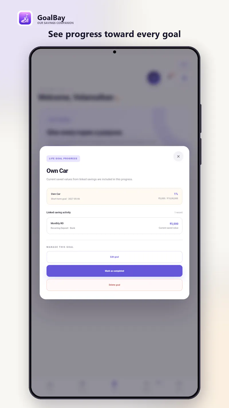 GoalBay screenshot 1