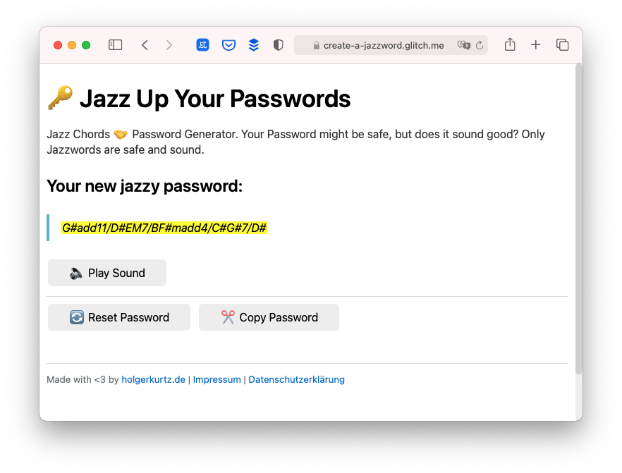 Jazz Up Your Passwords gallery image