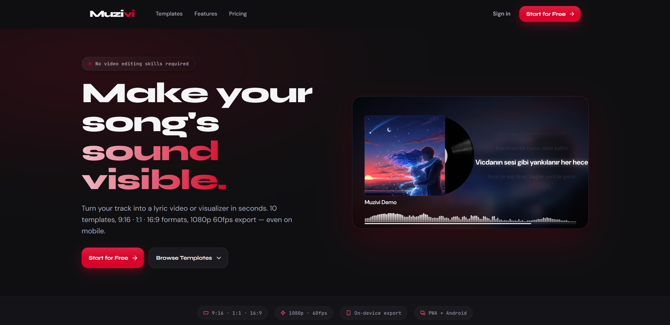 Muzivi — Music Video Maker gallery image