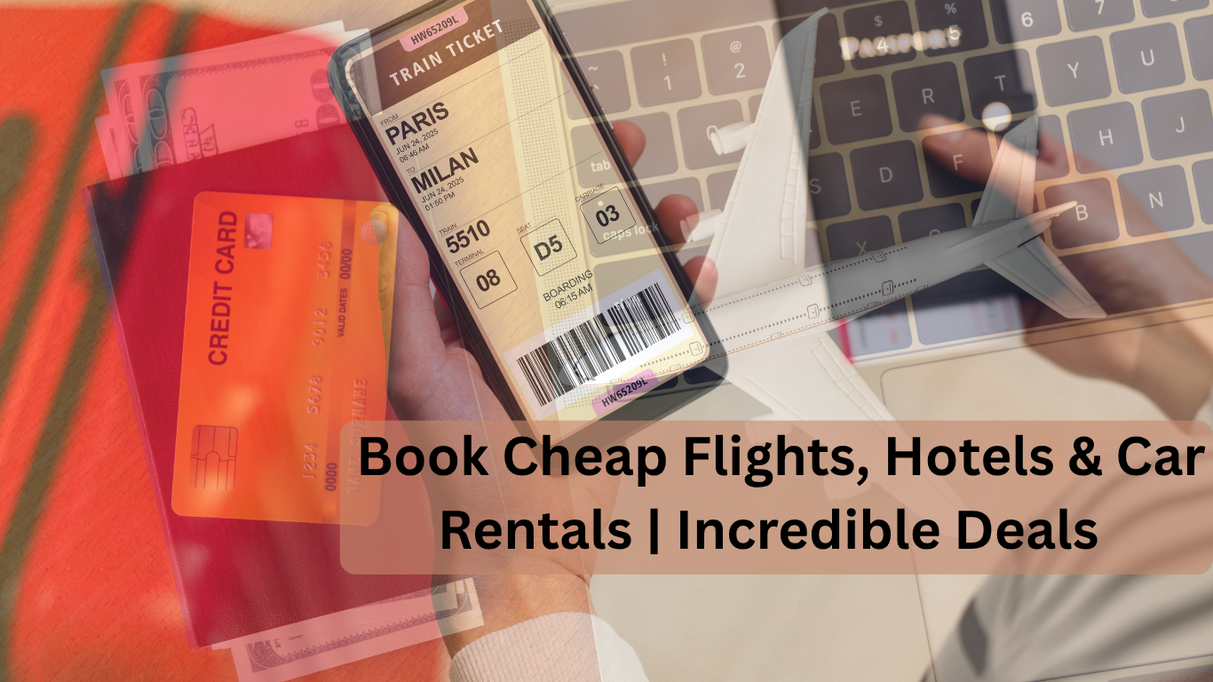 Book Cheap Flights, Hotels & Car Rentals - Main screenshot showing features and interface
