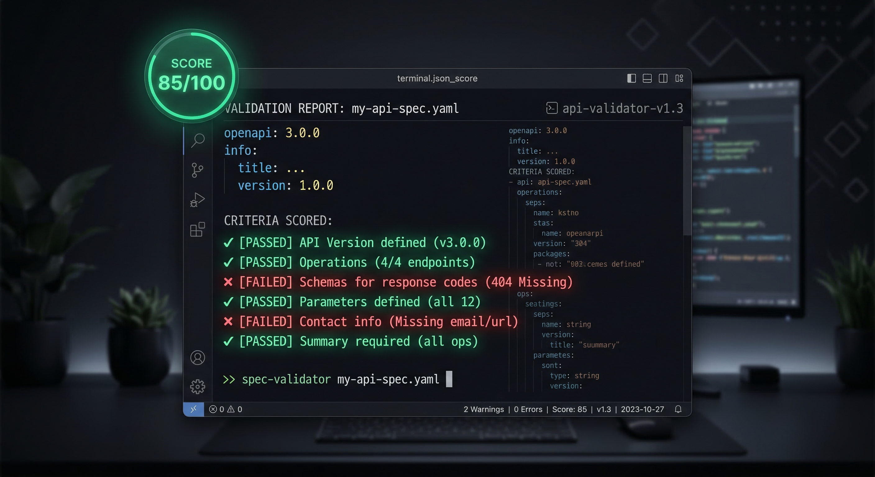 Speclint - Screenshot 2 showing product features and functionality
