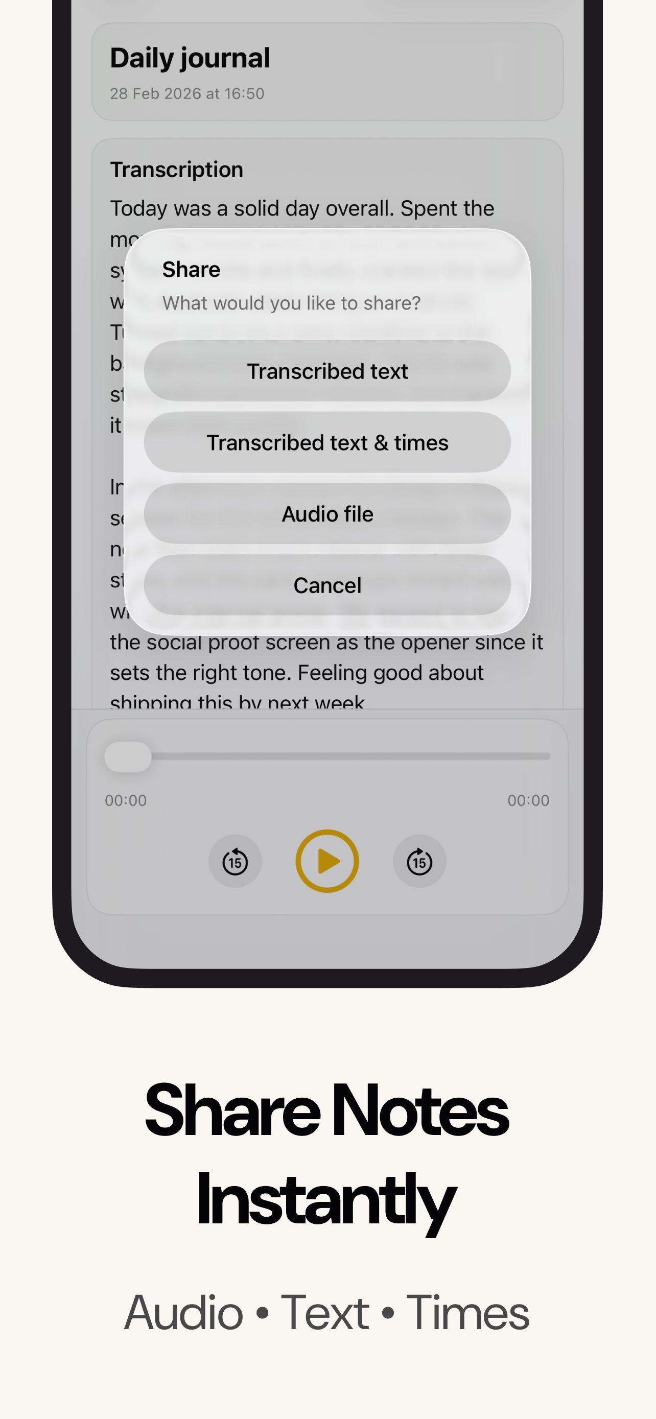 VoiceScriber AI: Offline Notes gallery image