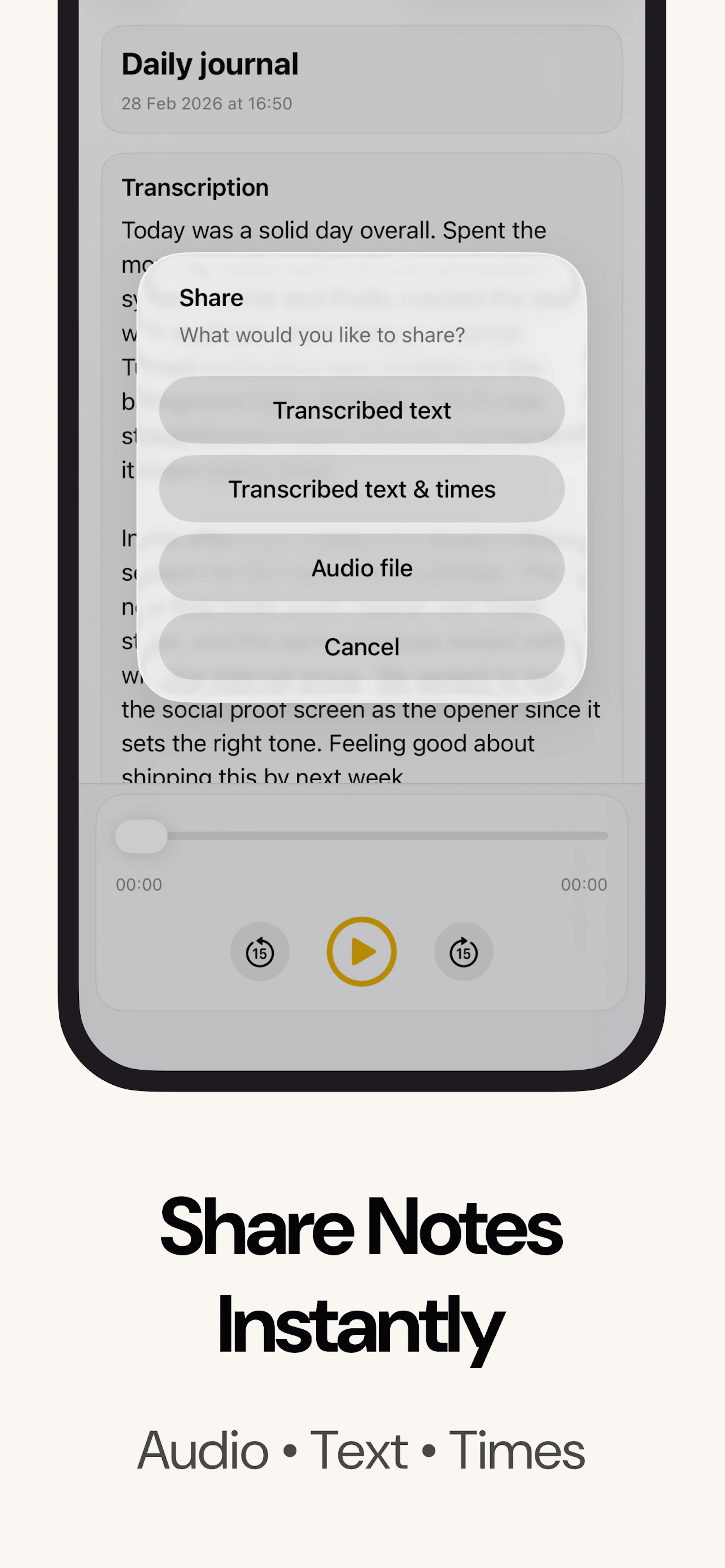 VoiceScriber AI: Offline Notes screenshot 5