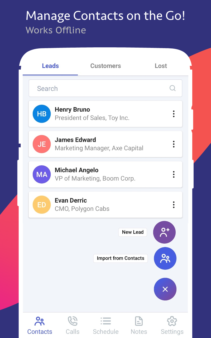 Pocket CRM gallery image