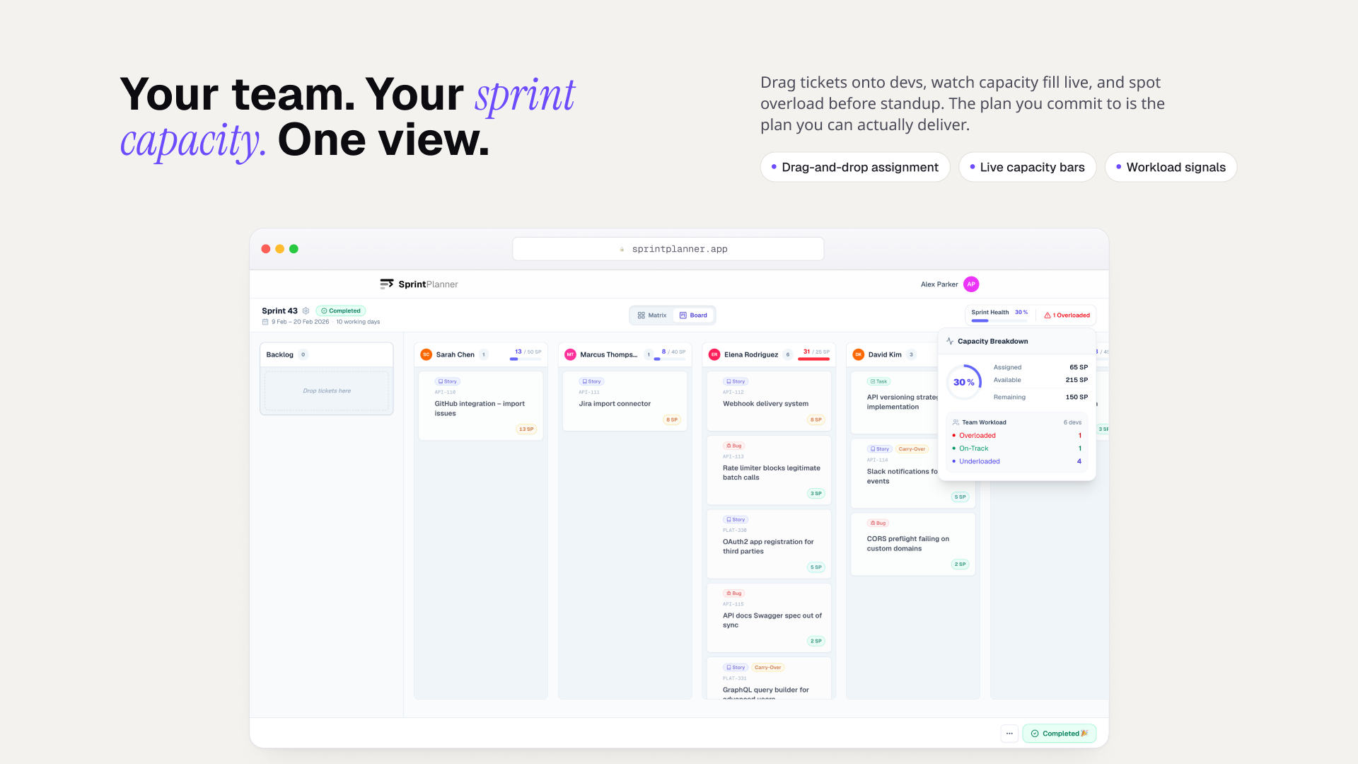 SprintPlanner gallery image