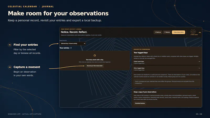 CELESTIAL Calendar screenshot 7