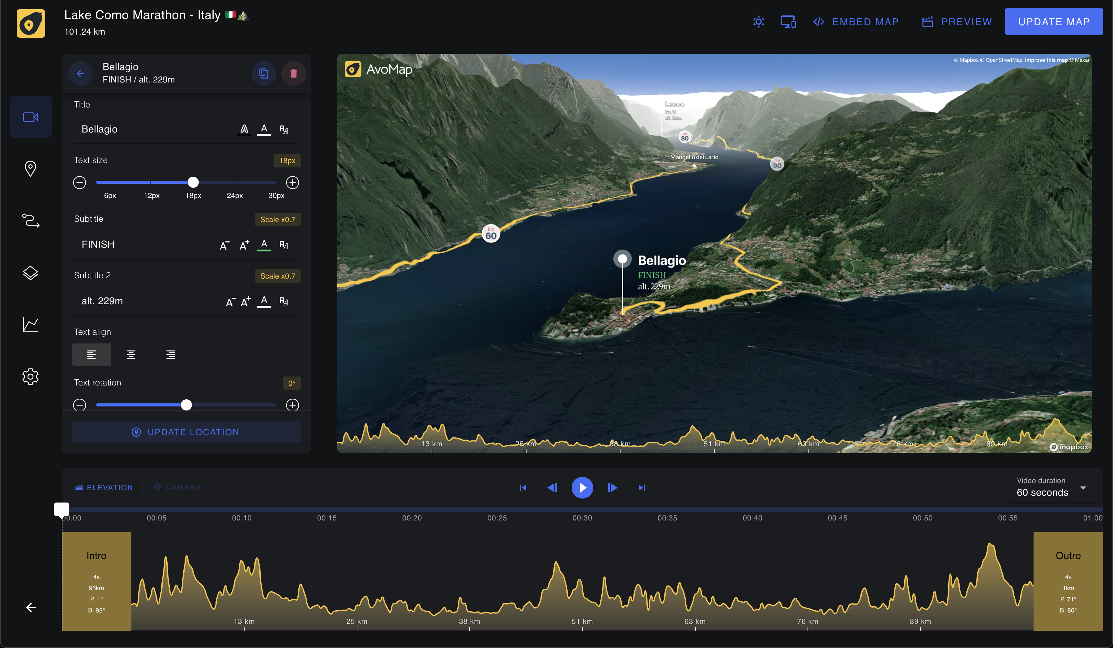 Avomap - แผนที่ 3D เคลื่อนไหวสำหรับกิจกรรมของคุณ media 4