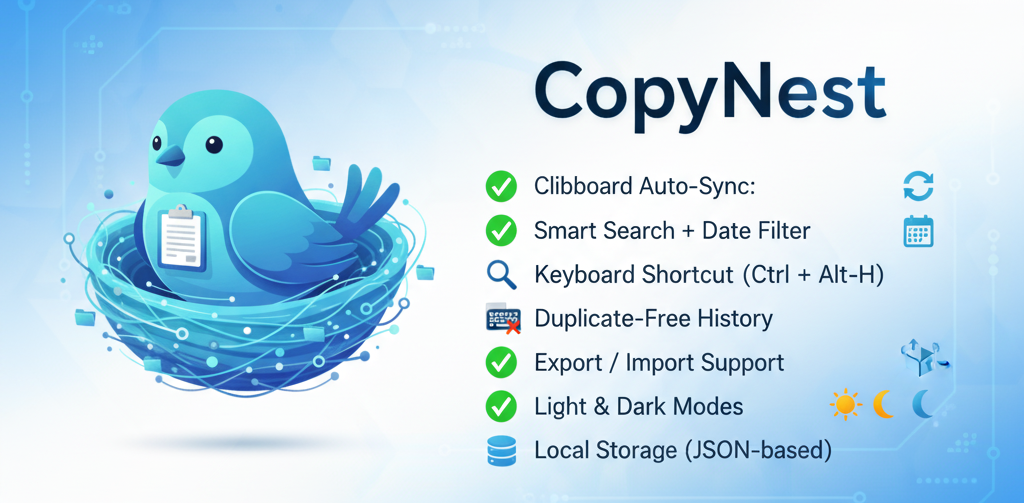 CopyNest - Your Clipboard, Organised gallery image