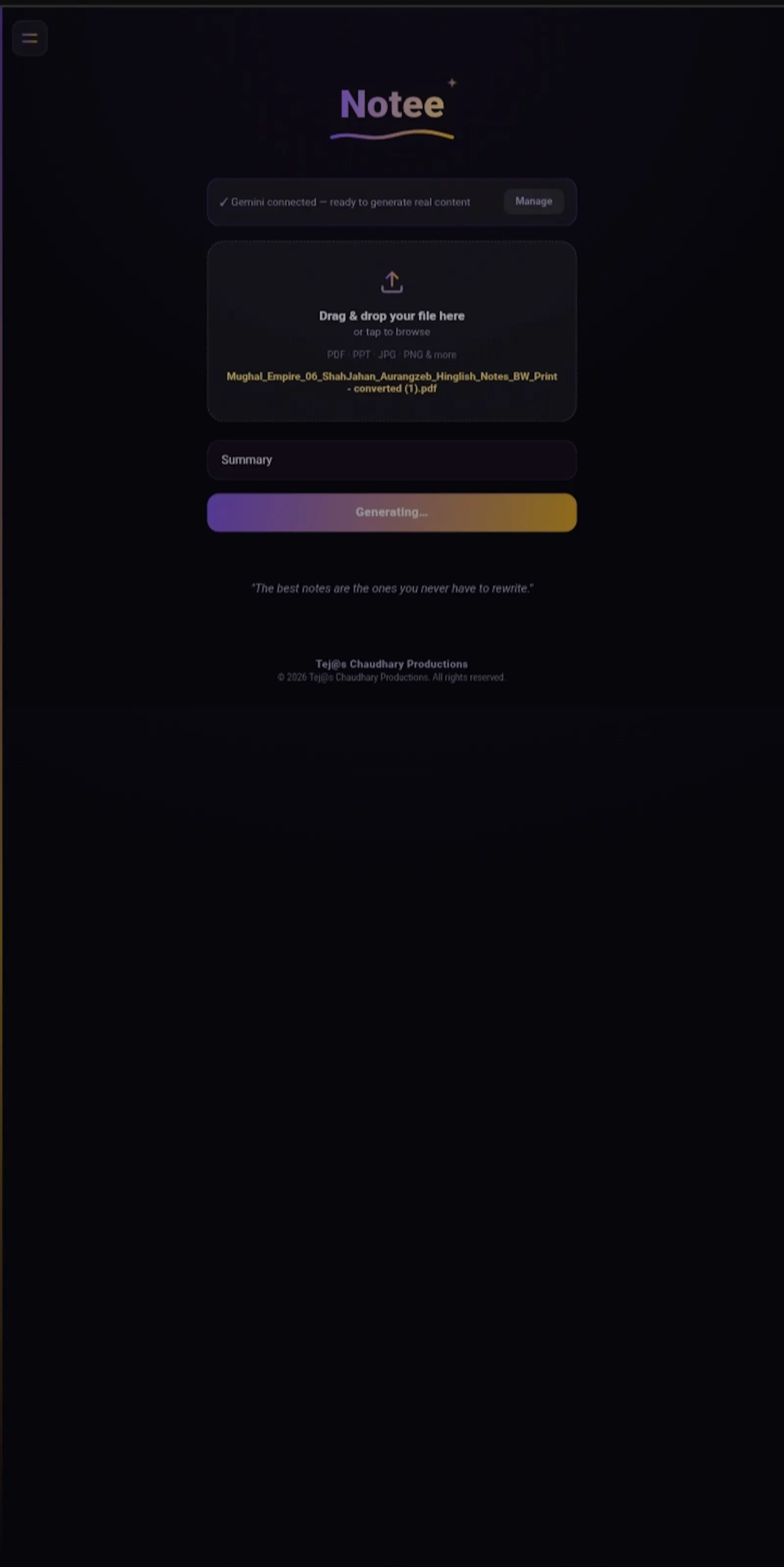Notee screenshot 3