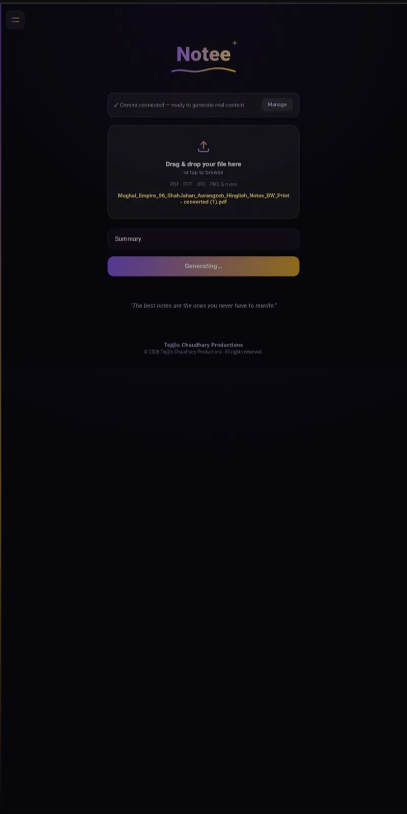 Notee screenshot 3