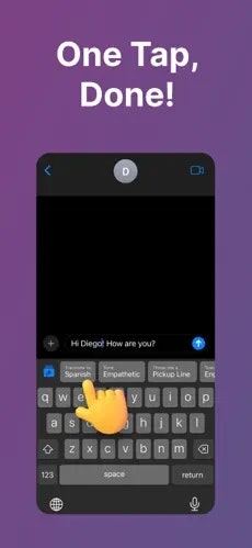 Llaves inteligentes para iOS - Chatear en varios idiomas con solo un toque media 6