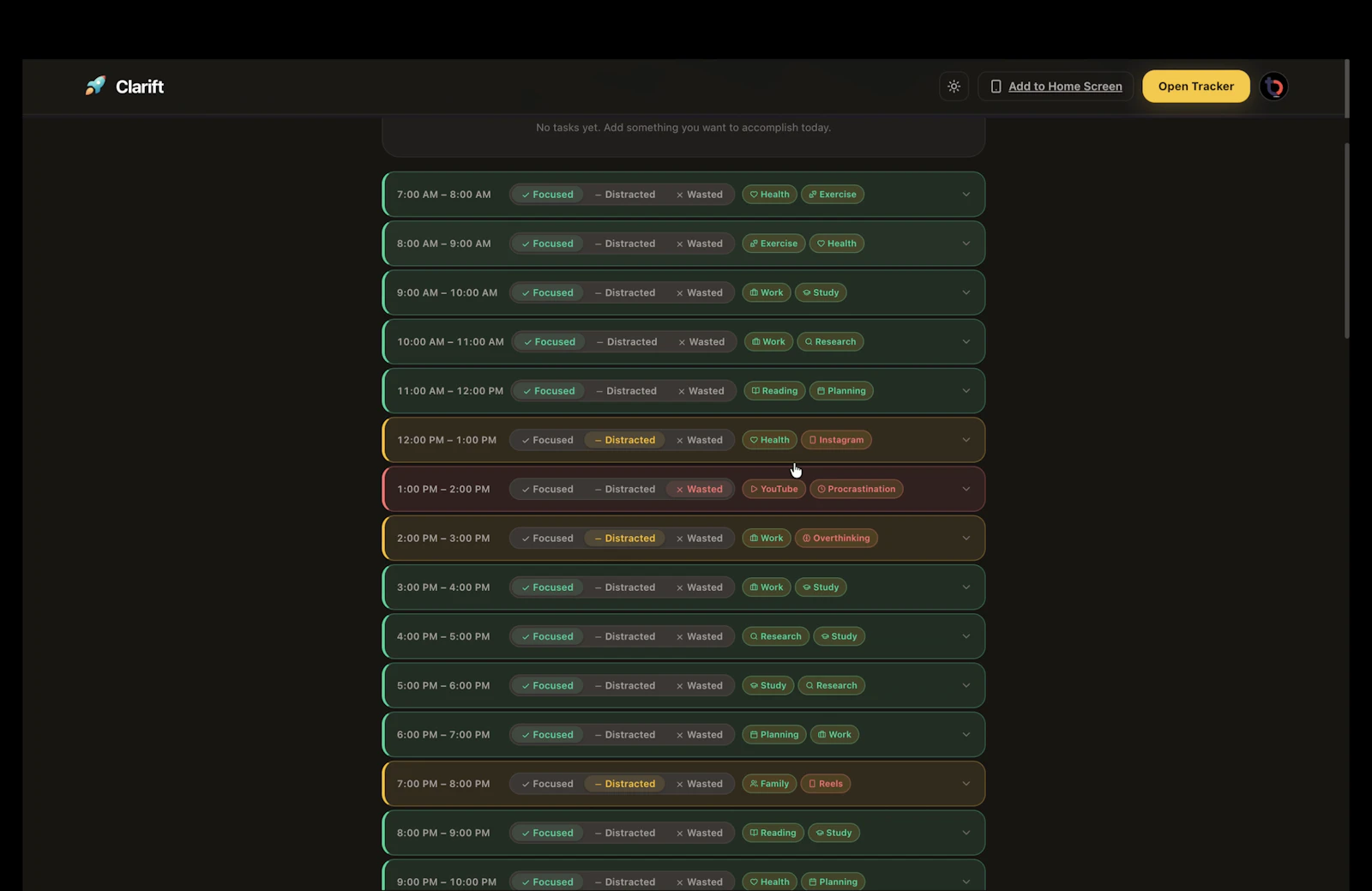 Clarift screenshot 6