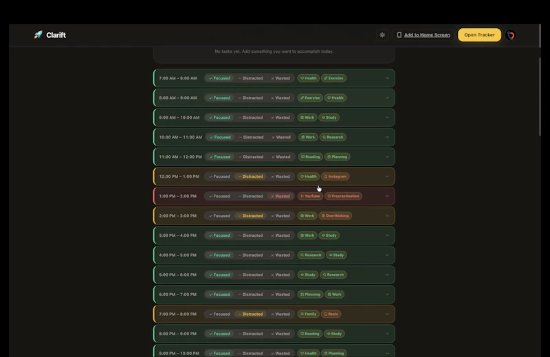 Clarift screenshot 6