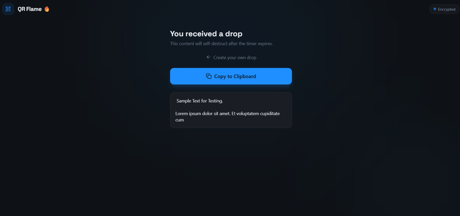 QR Flame gallery image