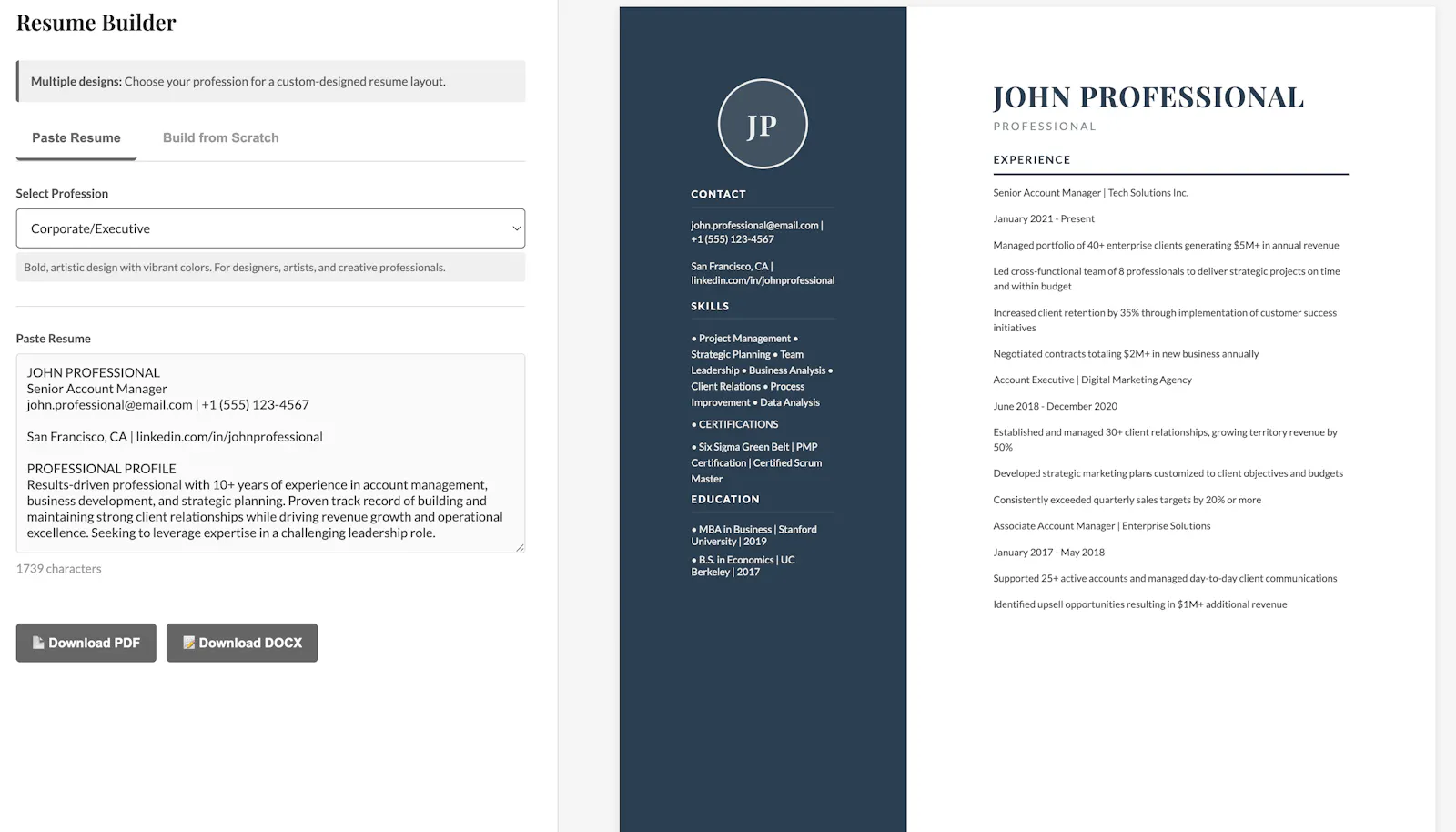 ResumeBuildFlo - Resume Builder screenshot 6
