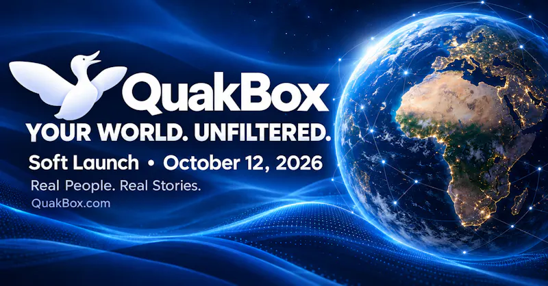 QuakBox: Global Social & News Ecosystem screenshot 2